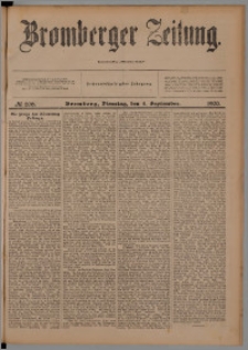 Bromberger Zeitung, 1900, nr 206