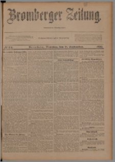 Bromberger Zeitung, 1900, nr 218
