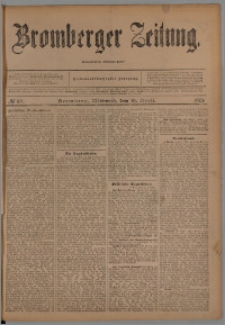 Bromberger Zeitung, 1901, nr 83