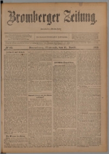 Bromberger Zeitung, 1901, nr 89