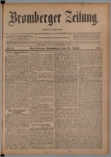 Bromberger Zeitung, 1901, nr 92