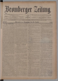 Bromberger Zeitung, 1902, nr 99