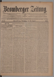 Bromberger Zeitung, 1903, nr 97