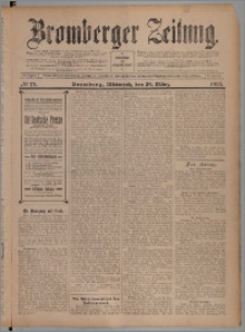 Bromberger Zeitung, 1905, nr 75
