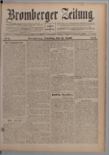 Bromberger Zeitung, 1905, nr 91
