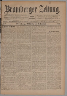 Bromberger Zeitung, 1906, nr 7