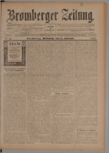 Bromberger Zeitung, 1906, nr 43