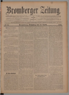 Bromberger Zeitung, 1906, nr 84