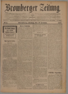 Bromberger Zeitung, 1907, nr 21