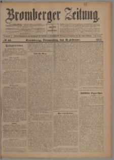 Bromberger Zeitung, 1907, nr 44
