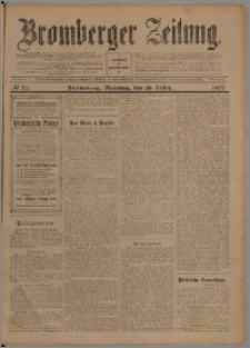 Bromberger Zeitung, 1907, nr 72