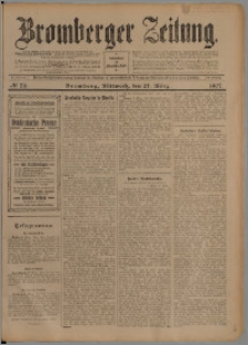 Bromberger Zeitung, 1907, nr 73