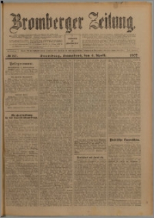 Bromberger Zeitung, 1907, nr 80