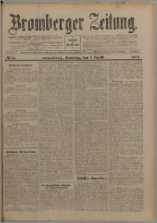 Bromberger Zeitung, 1907, nr 81