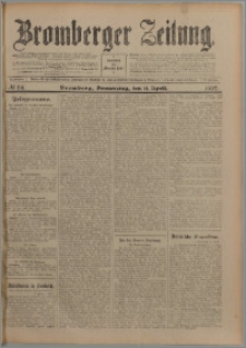 Bromberger Zeitung, 1907, nr 84