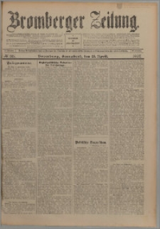 Bromberger Zeitung, 1907, nr 86