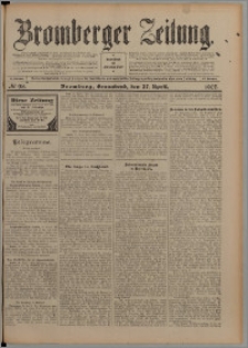 Bromberger Zeitung, 1907, nr 98