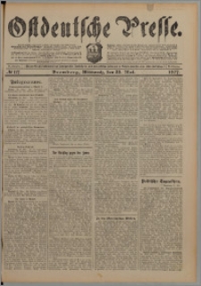 Bromberger Zeitung, 1907, nr 117