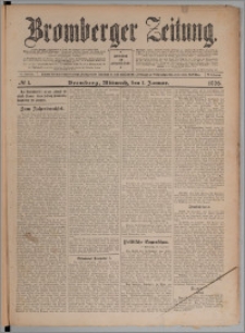 Bromberger Zeitung, 1908, nr 1