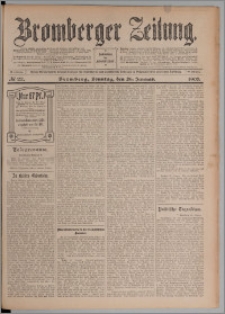Bromberger Zeitung, 1908, nr 22