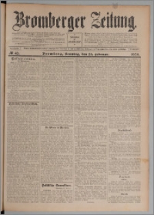 Bromberger Zeitung, 1908, nr 46