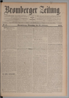 Bromberger Zeitung, 1908, nr 47