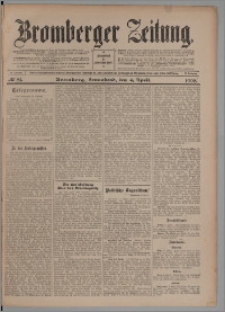Bromberger Zeitung, 1908, nr 81