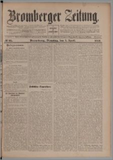 Bromberger Zeitung, 1908, nr 83