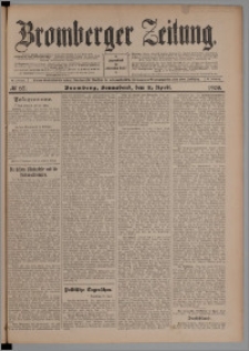 Bromberger Zeitung, 1908, nr 87