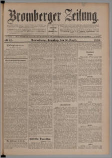 Bromberger Zeitung, 1908, nr 88