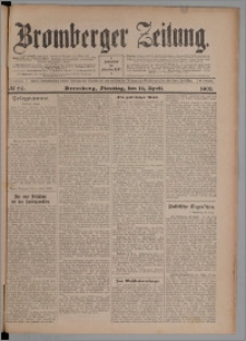 Bromberger Zeitung, 1908, nr 89