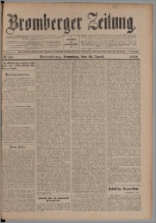 Bromberger Zeitung, 1908, nr 93