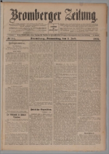 Bromberger Zeitung, 1908, nr 153