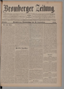 Bromberger Zeitung, 1908, nr 213