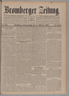 Bromberger Zeitung, 1908, nr 243