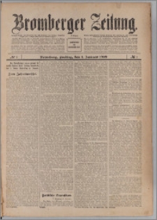 Bromberger Zeitung, 1909, nr 1