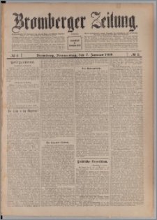 Bromberger Zeitung, 1909, nr 5