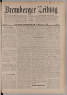 Bromberger Zeitung, 1909, nr 41