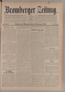 Bromberger Zeitung, 1909, nr 45