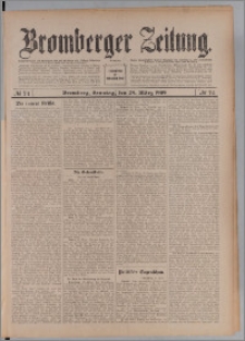 Bromberger Zeitung, 1909, nr 74