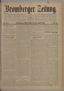 Bromberger Zeitung, 1909, nr 92