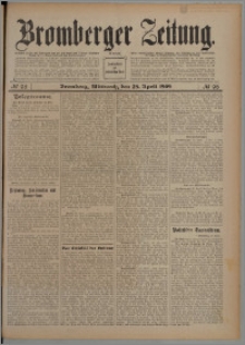 Bromberger Zeitung, 1909, nr 98