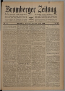 Bromberger Zeitung, 1909, nr 142