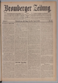Bromberger Zeitung, 1910, nr 87
