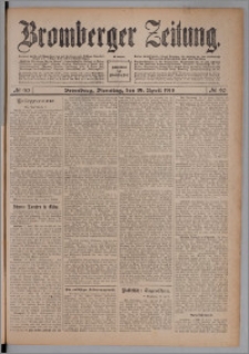 Bromberger Zeitung, 1910, nr 90