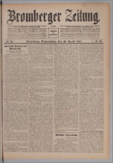 Bromberger Zeitung, 1910, nr 92