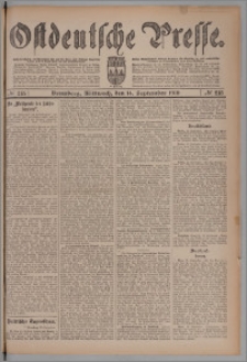 Bromberger Zeitung, 1910, nr 215