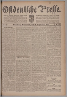 Bromberger Zeitung, 1910, nr 218