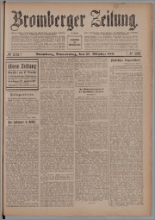 Bromberger Zeitung, 1910, nr 252