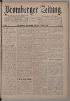 Bromberger Zeitung, 1911, nr 96